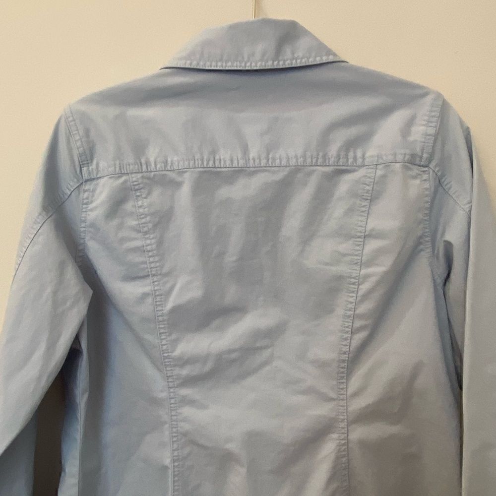 Pendleton Blue Utility Jacket Women Size L - Picture 8 of 11
